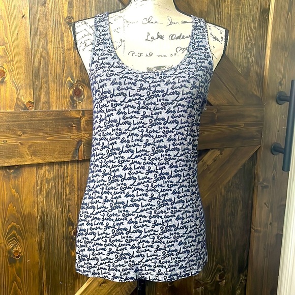L’AGENCE Love Print Tank - Picture 1 of 7